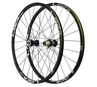 Paire de Roues de VTT Pneus Tout-Terrain 700C Jantes en Alliage D'Aluminium de 29 Pouces Roues Avant Et Arrière à Démontage Rapide 24H Freins à Disque 12 Vitesses Pneus 20-40C Compatibles