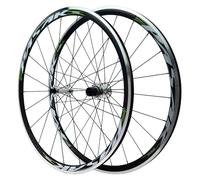 Paire de Roues de VTT Roues Avant Et Arrière de Vélo 700C 20/24H 2 Roulements Avant Et 4 Roulements Arrière Frein C/V pour Cyclisme sur Route Jante 23C-45C 7-12 Vitesses