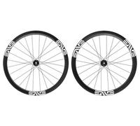 Paire de roues enve ses 3 4 700 mm 12x100 12x142 mm center lock stickers blancs