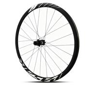 Paire De Roues for Vélo De Route 700C Roues Avant Et Arrière Freins À Disque Démontage Rapide 9X100 Mm/10X135 Mm Roue De Vélo De Cross Moyeux 24H Compatible 8-12 Vitesses Double Jantes(Rear,Black_XD)