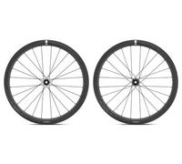 Fulcrum Speed 42 Db 2wf Carbon 28´´ Disc Tubeless Road Wheel Set Argenté 12 x 100 / 12 x 142 mm / Sram XDR Black