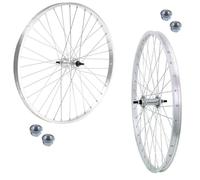 Paire de roues / jantes avant + arrière 26" x 1. 3/8 vélos 7 vitesses hollande vélo City Bike C2638AST+C2638PS7