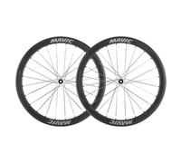 Paire de roues mavic cosmic slr 45 disc 700mm 12x100 12x142 mm centerlock argent