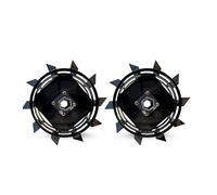 Paire de roues métalliques 4.00-8 axe 32 mm pour motoculteur toute marque - DAEWOO DAACC-116-32