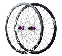 Paire de roues pour vélo gravel/route, 700C, blocage central, freins à disque, serrage rapide, avant 9 x 100 mm, arrière 10 x 135 mm, jante en alliage d'aluminium 28 trous, compatible cassette 7-12 v