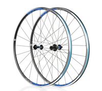 Paire de Roues pour VTT Et Vélo de Route Avant Et Arrière 700C Jantes Ultra-Légères en Alliage D'Aluminium Freins V-Brake Moyeux à Roulements Étanches Compatibles 8/9/10/11 Vitesses avec Système