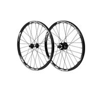 Paire de roues pride racing control v2 20 451 10x100 10x110 mm 6 trous noir