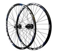 Paire De Roues Vélo, Jantes En Alliage À Double Paroi, 26/27,5/29 Pouces, 2 Roulements L'avant Et 4 L'arrière, Rayons 32 Trous, Freins Disque, 12 Vitesses, Embase 6G(Ruedas Delanteras Traseras,26inch)