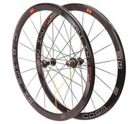 Paire De Roues Vélo Route 700C Jantes en Aluminium 40 Mm/50 Mm Profondeur Freins V-Brake À Dégagement Rapide Roues Avant Et Arrière Compatibles 8 À 11 Vitesses(Schwarz,50mm)