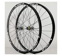 Paire de Roues VTT 26/27,5/29 Pouces, Freins à Disque, Jantes en Alliage, 8-12 Vitesses, moyeu à tirage Droit, 24 Trous