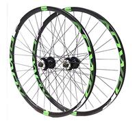 Paire de Roues VTT 26/27,5/29 Pouces, Jantes en Alliage à Double paroi usinées CNC, 32 Trous, Freins à Disque, Blocage Rapide, moyeux à Cassette 8-10 Vitesses, roulements à Billes