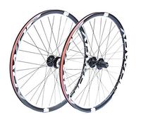 Paire de Roues VTT 26/27,5/29 Pouces, Jantes en Alliage à Double paroi usinées CNC, 32 Trous, Freins à Disque, Blocage Rapide, moyeux à Cassette 8-10 Vitesses, roulements à Billes