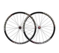 Paire De Roues VTT 26 Pouces 24H Moyeux QR 100 Mm/135 Mm Freins À Disque Avant Et Arrière Pneus 1,75-2,1 Pouces