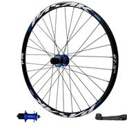 Paire de Roues VTT 26 Pouces 27,5 Pouces 29 Pouces ER Frein à Disque 142 mm Axe Traversant HG Moyeu à Roulement Scellé Jante Roue Avant Arrière pour Cassette 7-11 Vitesses