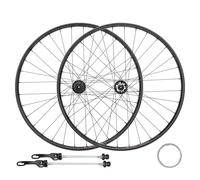 Paire De Roues VTT 29 Pouces Roue Avant Et Arrière QR 100 X 135 Mm Axe Traversant 148 X 12/142 X 12 Mm Jante en Alliage D'aluminium Double Couche Frein À Disque 32 Trous(QR 100/135MM)