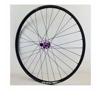 Paire De Roues VTT Boost 26" 27.5" 29" Axe Traversant Roue Avant 15x100/110mm, Roue Arrière 12x142/148mm, Jante Double Couche, Cassette HG 7-12 Vitesses, Frein À Disque(Purple,27.5"_F110)