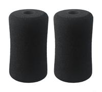Paire de rouleaux d'extension de jambe en mousse pour équipement de gym à domicile - Rembourrage antidérapant 23 x 70 x 130 mm