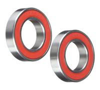 Paire de roulements de roue arrière Zipp 30/60 Noir