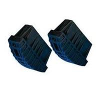 Tubesca-Comabi Paire de sabots caoutchouc 9007004 pour pied d'échelle 60 mm