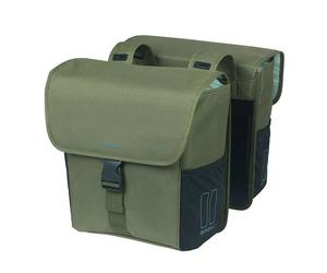 Paire de sacoches de porte-bagages Basil Go UBS Vert