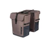Paire de sacoches de porte-bagages Basil Move Marron
