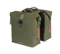 Basil Sacoche double vélo SoHo Nordlicht 41 L LED Vert