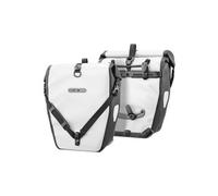 Paire de sacoches de porte bagages ortlieb back roller classic quick lock2 1 40l 2x20l blanc noir