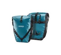 Paire de sacoches de porte bagages ortlieb back roller classic quick lock2 1 40l bleu petrol noir