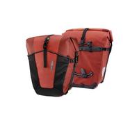Paire de sacoches de porte bagages ortlieb back roller xl plus 70l 2x35l ql2 2 rouge salsa dark chili