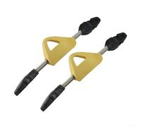 Paire de sangles à ressort en acier inoxydable pour palmes de plongée - Antidérapantes et résistantes - Convient à la plupart des palmes de plongée sauf incompatibilité connue avec Gull Coco (S jaune)