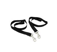 Paire de sangles de couvertures pour jambes Premier Equine Noir Cheval
