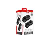 Paire de souris pour Joy-Cons Nintendo Switch - Noir