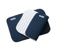 Paire de sous bandes antérieurs pour cheval Equithème Cooldry Bleu 44x30 cm