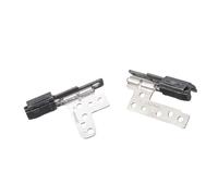 Paire de supports de charnière usinés haute résistance pour ordinateurs portables 13-AB000 13T-AB000 13-AB016NR Aptop Displays en métal gauche et droit