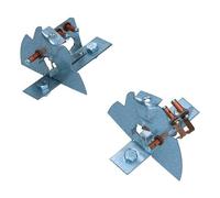 Paire de supports de feu arrière pour Volkswagen Coccinelle (10/1952-08/1955)