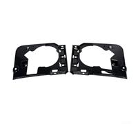 Paire de supports de feux antibrouillard avant compatibles avec BMW pour Série 3 E90 E91 2009 2010 2011 2012 Noir ABS de rechange pour Oe 51117891397 51117891398