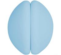 Paire de supports de rideau de douche anti-gonflement Noir (Bleu) | Design robuste, empêche le mouvement du rideau, garde l'eau à l'intérieur de la baignoire, facile à installer, paire incluse