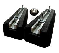 Paire de supports de sol mini Rubber EID 400 mm - Capacité 300 kg