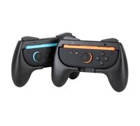 Paire de supports Joy-Con - KONIX - Nintendo Switch 2 - Forme de manette classique - Noir