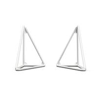 Paire de Supports Maze Pythagoras XL en Porcelaine Blanc