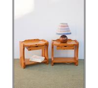 Paire de table de chevets en pin n°1583