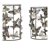 PAIRE DE TABLES PAPILLON