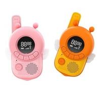 Paire de Talkie-walkie Enfant avec Écran LCD Rétroéclairé Modèle Bzz. Avizar Rose Rose G