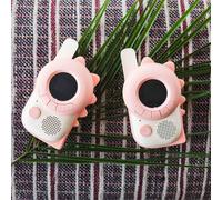 Paire de Talkie-Walkie Zoo Dino Pink