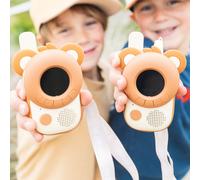 Paire de Talkie-Walkie Zoo Ours