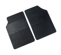 Paire de tapis avant en caoutchouc Lampa Indi avec bord gaufré