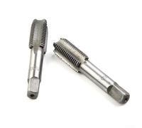 Paire de tarauds cannelés droits pour filetage métrique fin, 12 mm, 14 mm, 16 mm, 18 mm, 20 mm, pour matériau HSS, compatible avec une utilisation en machine et manuelle (M14 x 1,5 mm)