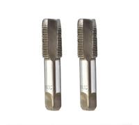 Paire de tarauds métriques cannelés droits à filetage fin, roulement en acier HRC62 pour perçage en acier inoxydable, fer, cuivre, 12 mm, 14 mm, 16 mm, 18 mm, 20 mm (M20 x 1,5 mm)