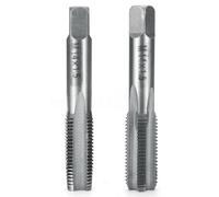 Paire de tarauds métriques cannelés pour droitier en acier inoxydable, fer, aluminium, filetage fin de 12 mm, 14 mm, 16 mm, 18 mm, 20 mm, pas de 1,5 mm, paire (M14 x 1,5 mm)