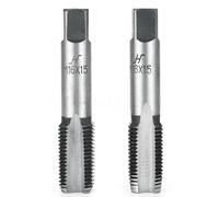 Paire de tarauds métriques cannelés pour droitier en acier inoxydable, fer, aluminium, filetage fin de 12 mm, 14 mm, 16 mm, 18 mm, 20 mm, pas de 1,5 mm, paire (M16 x 1,5 mm)